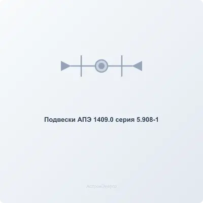 Подвески АПЭ 1409.0 серия 5.908-1 