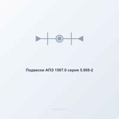 Подвески АПЭ 1567.0 серия 5.908-2 